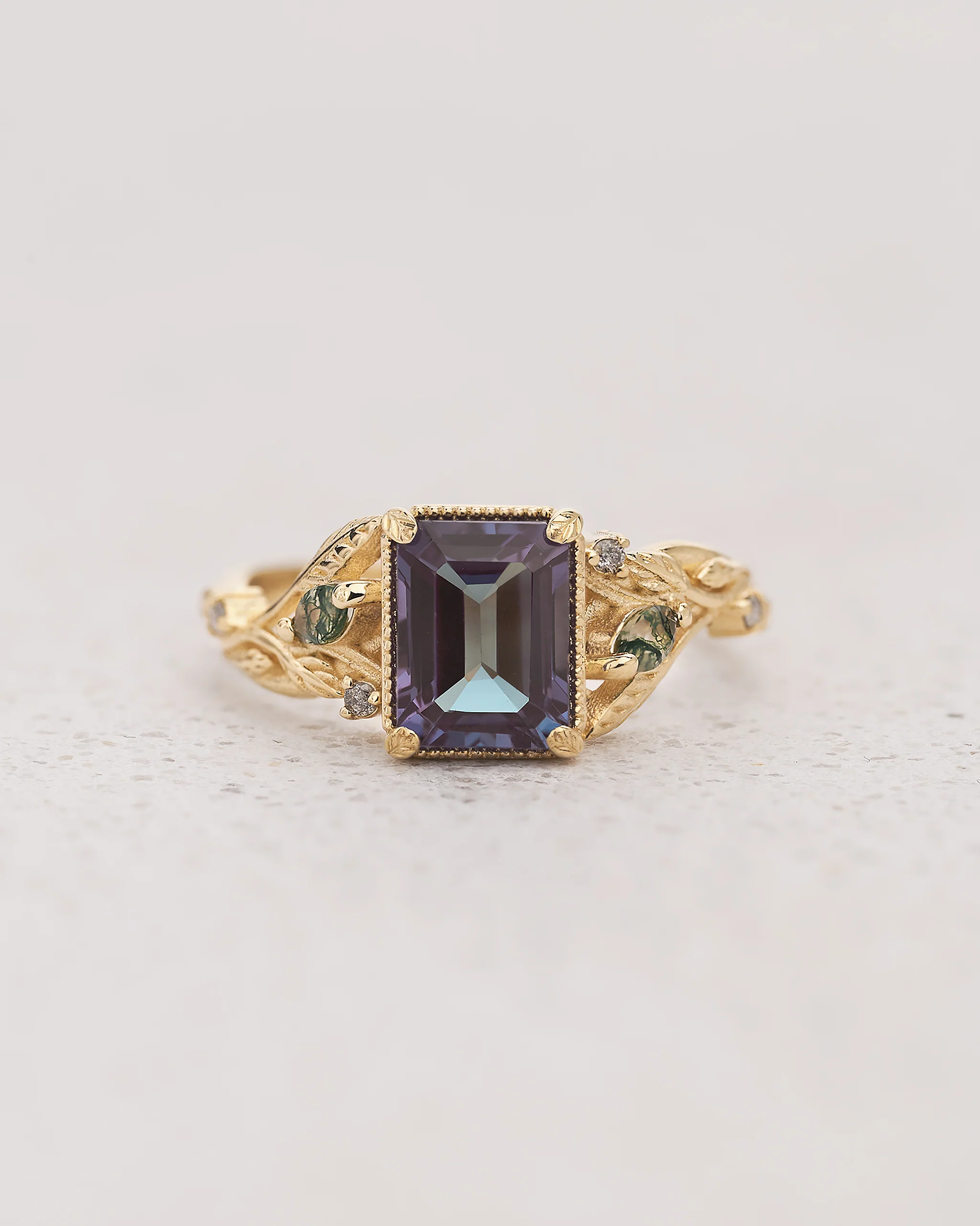 Emerald-Cut Engagement Rings